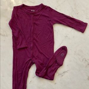 Kyte BABY Purple Footie Sleeper